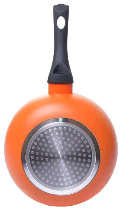 Сковорода Fissman Penetta 4779 28 см, черный/оранжевый-3