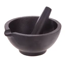 Ступка 13x6 см с пестиком чугун Fissman CI-4120.MR