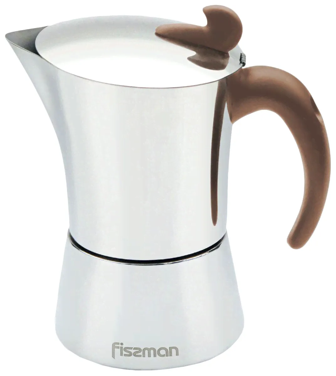 Кофеварка гейзерная Fissman 9416 Серебристый