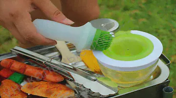 Бутылочка для масла с силиконовой кисточкой