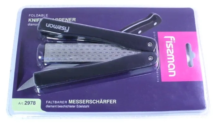 Механическая точилка Fissman 2978 сталь черный