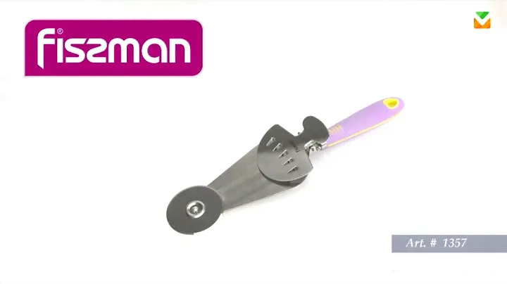 1357 FISSMAN Нож для пиццы 3-в-1