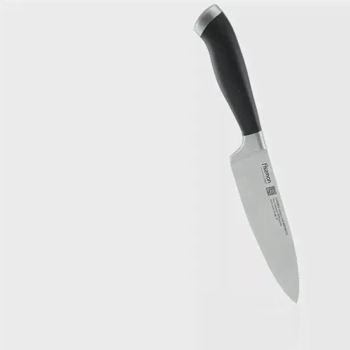 Шеф-нож Fissman Elegance, лезвие: 15 см, чёрный