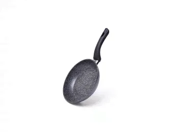 4621 FISSMAN Сковорода для жарки FIORE 20x4,5см (алюминий с антипригарным покрытием Marble) Ручка-бакелит; Индукция