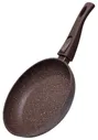 Сковорода Fissman Smoky stone 4372 26 см, съемная ручка, коричневый