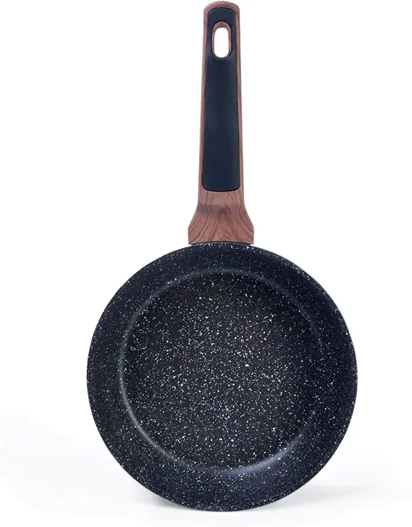 Fissman 4301 FISSMAN Сковорода для жарки DIAMOND 20x4,8см (алюминий с антипригарным покрытием Greblon C3+) Ручка-бакелит с покрытием «софт тач»; Индукция сковородка-0