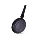 Fissman 14292 FISSMAN Сковорода FIORE 20x4,5см со съемной ручкой(алюминий с антипригарным покрытием Marble) Ручка-бакелит с покрытием «софт тач»; Индукция сковородка