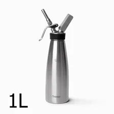 Сифон (кремер) для сливок Fissman 1л (нержавеющая сталь)