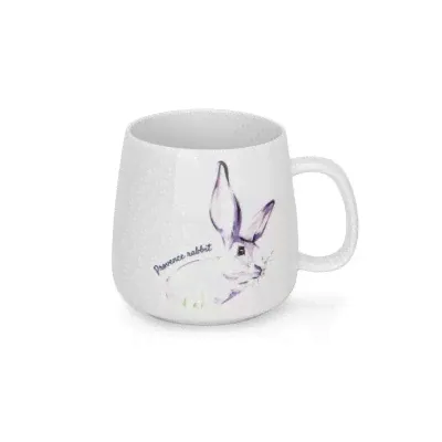 13955 FISSMAN Кружка Provence rabbit 400мл (фарфор)-0